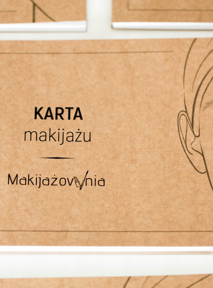 Karta Makijażu Makijażovvnia Face Chart